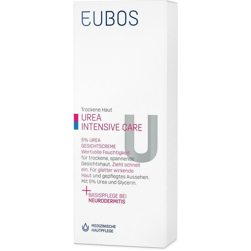 EUBOS TROCKENE Haut Urea 5% Gesichtscreme