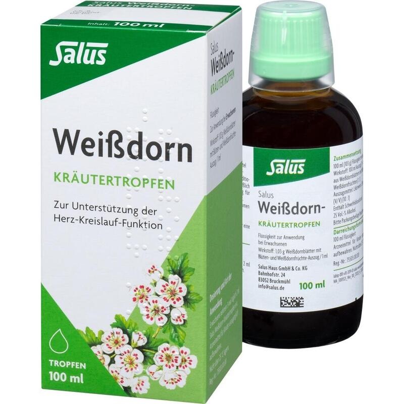 WEISSDORN KRÄUTERTROPFEN Salus