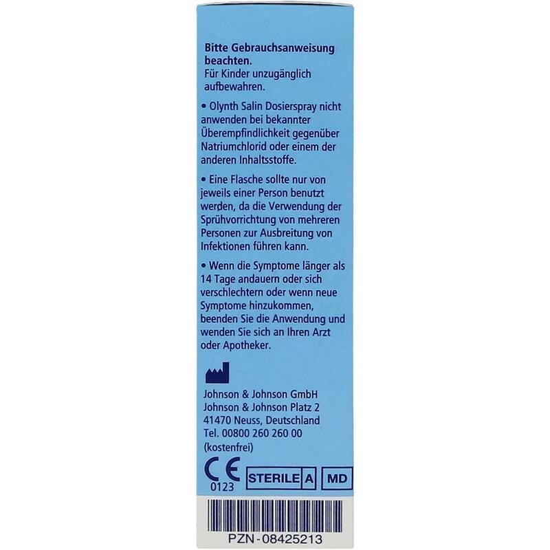 OLYNTH salin Nasendosierspray ohne Konservierungs.