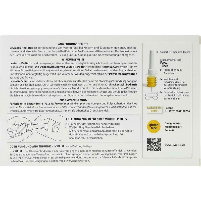 LEVIACLIS pediatric Klistiere