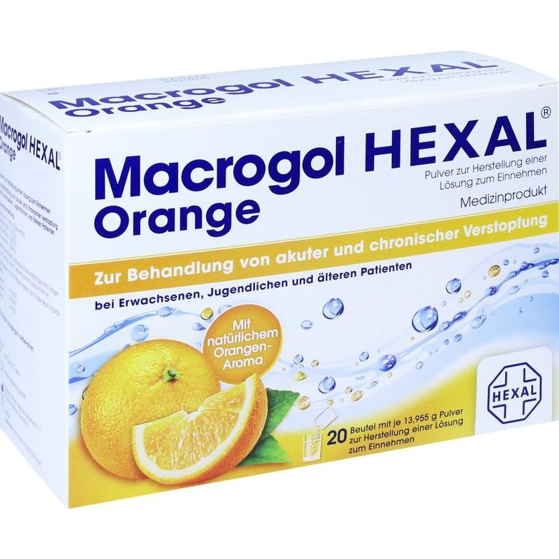 MACROGOL HEXAL Orange Plv.z.Her.e.Lsg.z.Einn.Btl.