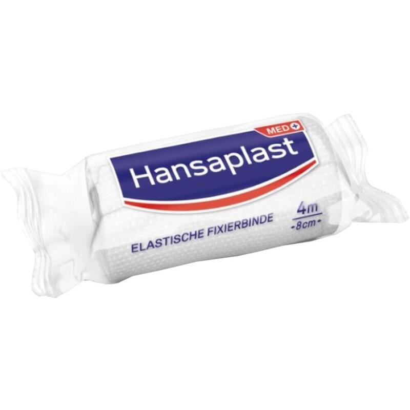 HANSAPLAST elastische Fixierb.gekreppt 8 cmx4 m