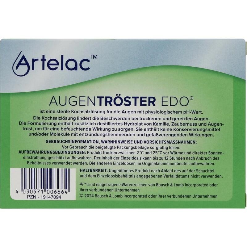 ARTELAC Augentröster EDO Augentropfen
