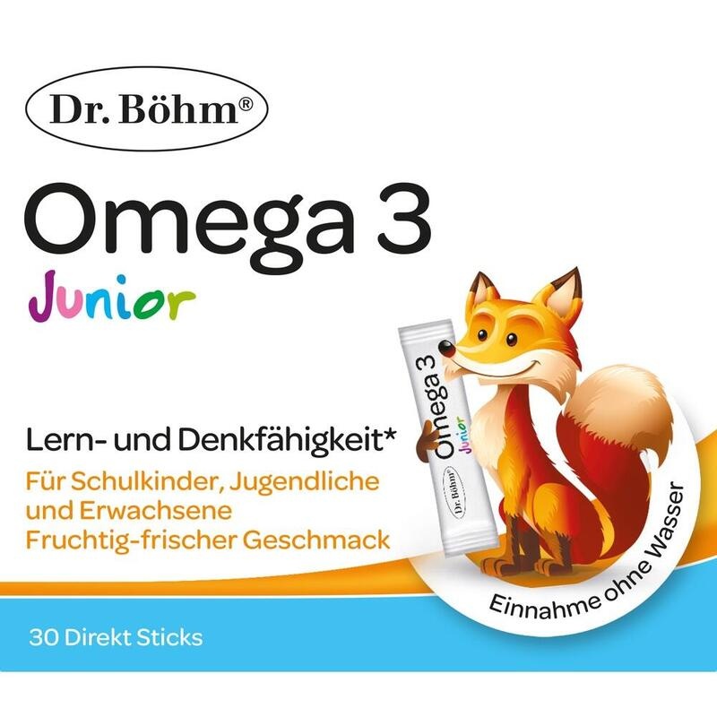 DR.BÖHM Omega-3 Junior Direkt Sticks