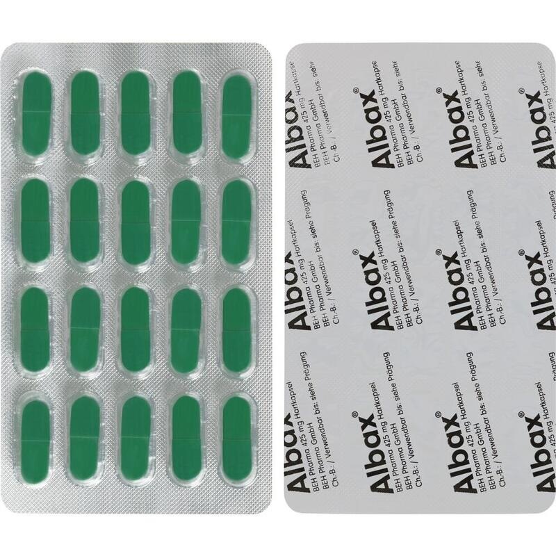 ALBAX BEH Pharma 425 mg Hartkapseln
